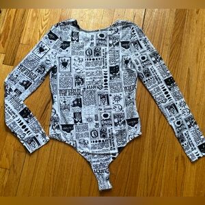 Tarot Card Long Sleeve Body Suit